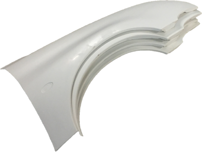 Right front fender 206